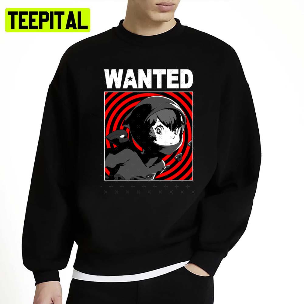 Wanted Sophia Persona 5 Unisex Sweatshirt Wanted Sophia Persona 5 Unisex Sweatshirt