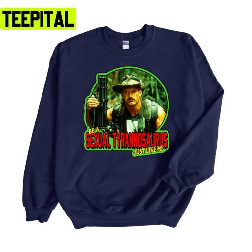80’s Blain Cooper Sexual Tyrannosaurus Unisex Sweatshirt