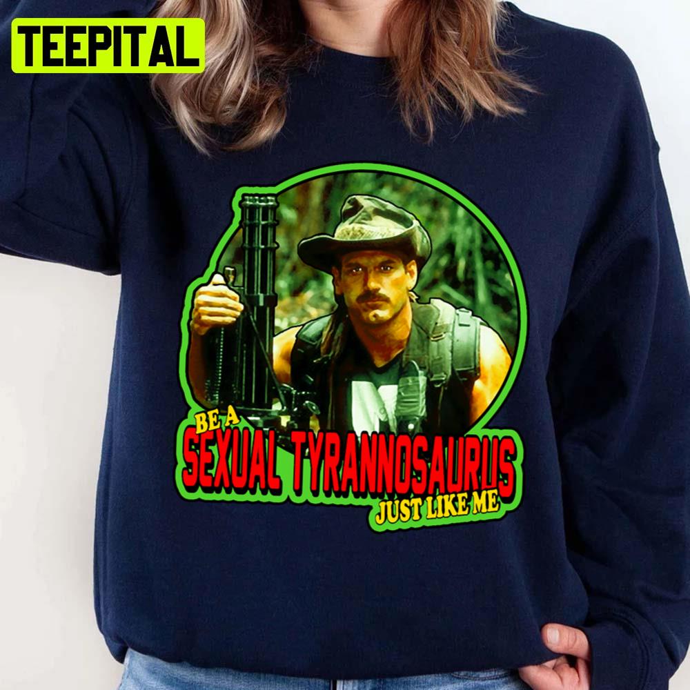 80's Blain Cooper Sexual Tyrannosaurus Unisex Sweatshirt 80's Blain Cooper Sexual Tyrannosaurus Unisex Sweatshirt