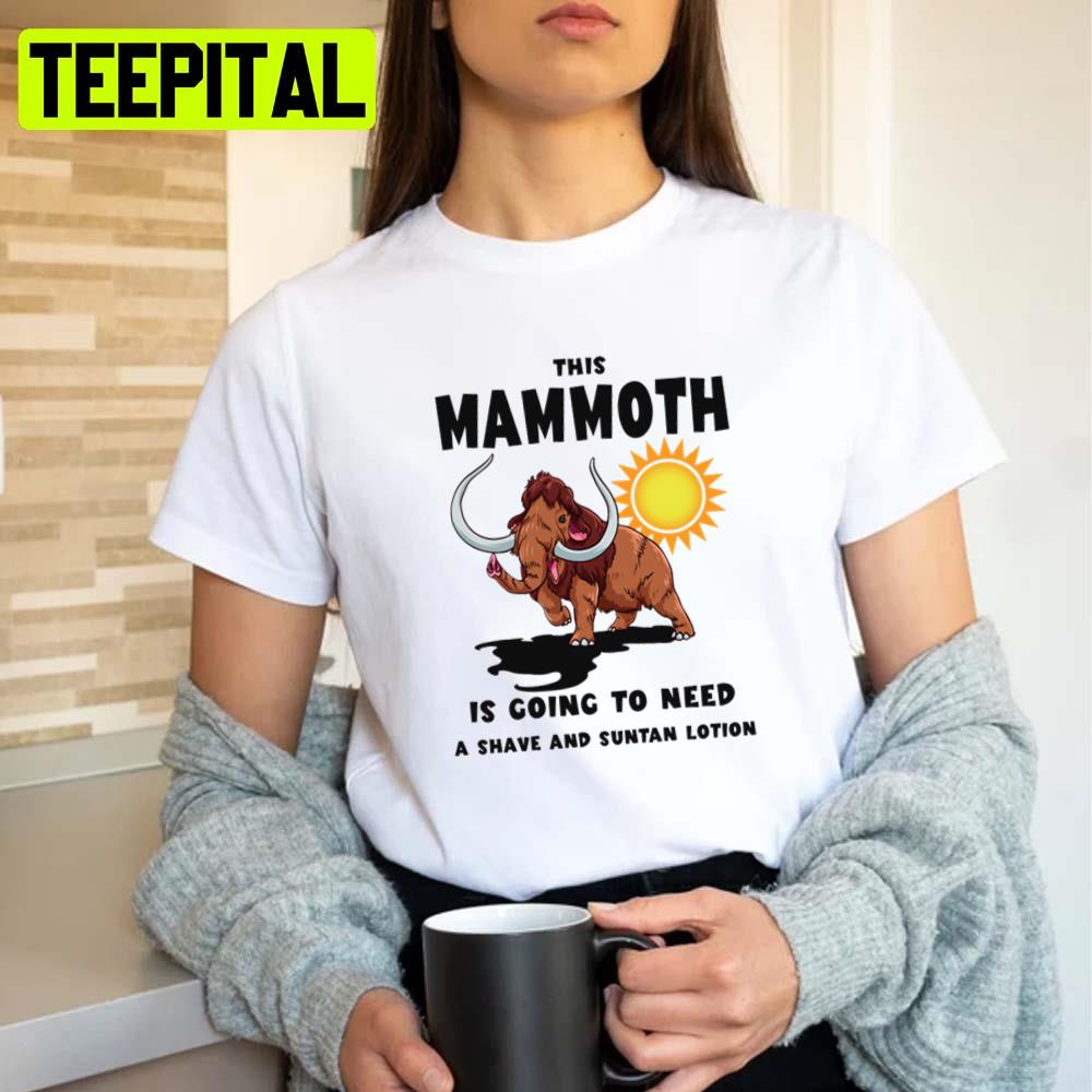 Bring Back The Wooly Mammoth Unisex T-Shirt Bring Back The Wooly Mammoth Unisex T-Shirt
