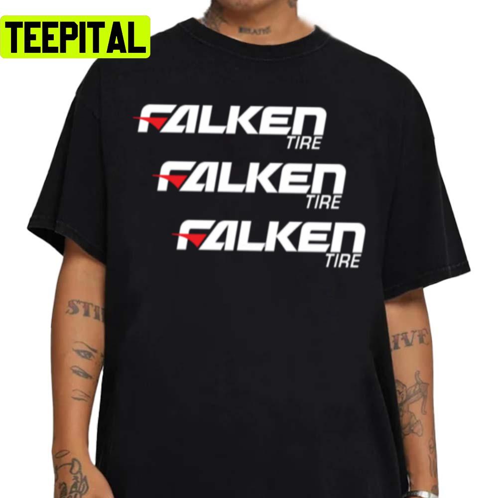 Falken Tire Illustration Unisex T-Shirt Falken Tire Illustration Unisex T-Shirt