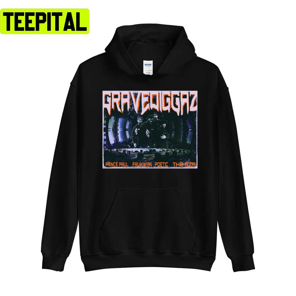Gravediggaz Graveyard Chamber Hip Hop Rap 1994 Unisex T-Shirt Gravediggaz Graveyard Chamber Hip Hop Rap 1994 Unisex T-Shirt