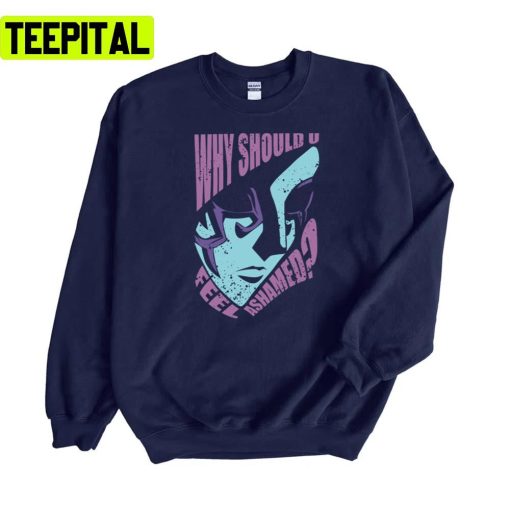 Mashle Abyss Razor Neon Aesthetic Mask Unisex T-Shirt