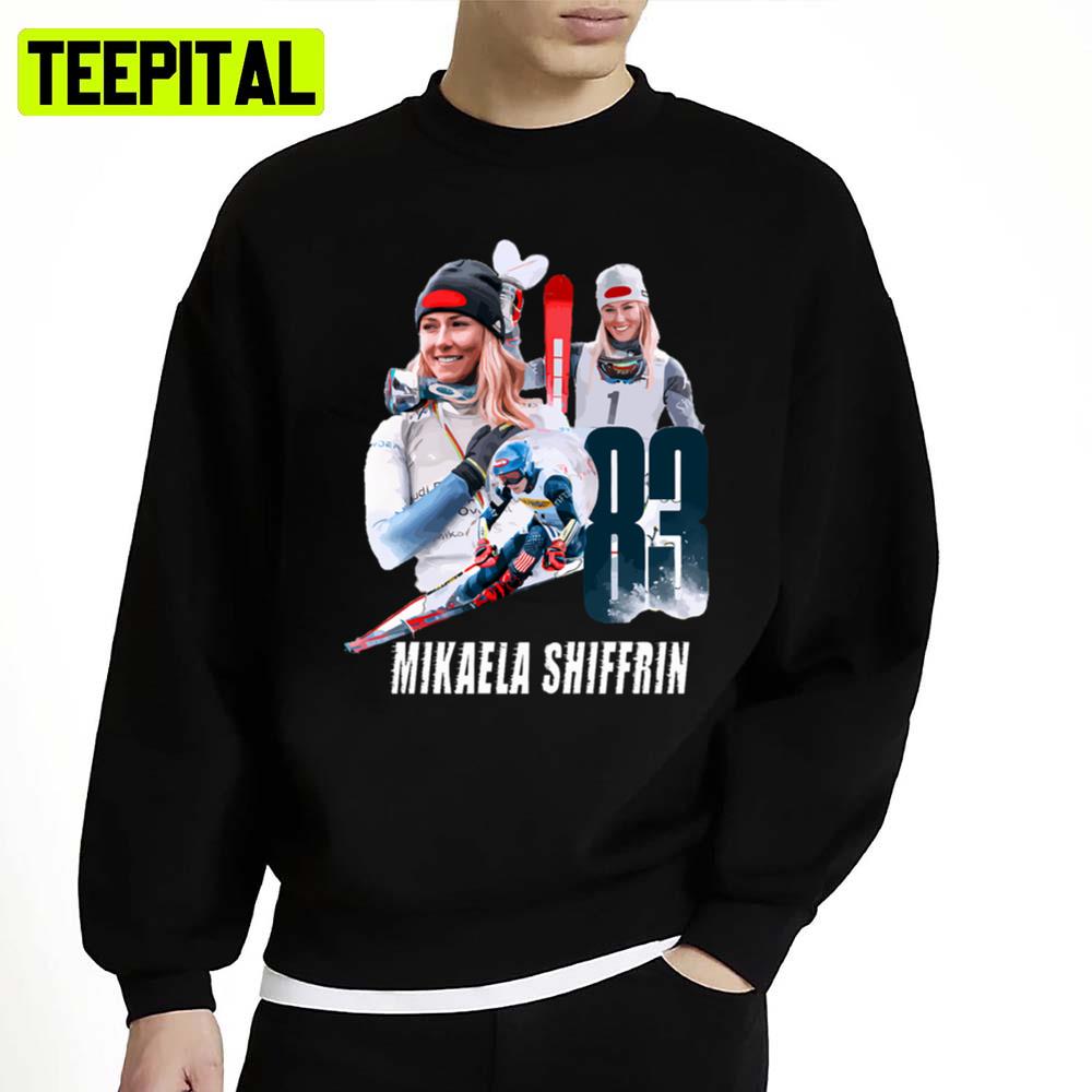 Mikaela Shiffrin Unisex Sweatshirt Mikaela Shiffrin Unisex Sweatshirt