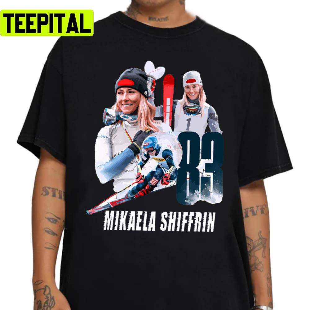 Mikaela Shiffrin Unisex Sweatshirt Mikaela Shiffrin Unisex Sweatshirt