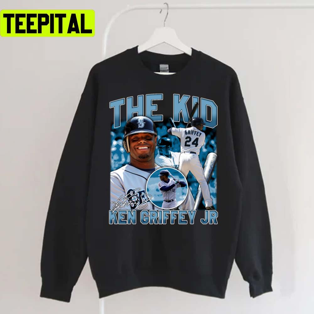 Seattle The Kid Baseball Legend Signature Ken Griffey Jr Unisex T-Shirt Seattle The Kid Baseball Legend Signature Ken Griffey Jr Unisex T-Shirt