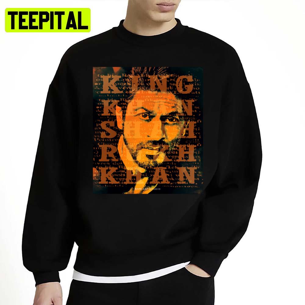 Shahrukh Khan Portrait Unisex Sweatshirt Shahrukh Khan Portrait Unisex Sweatshirt