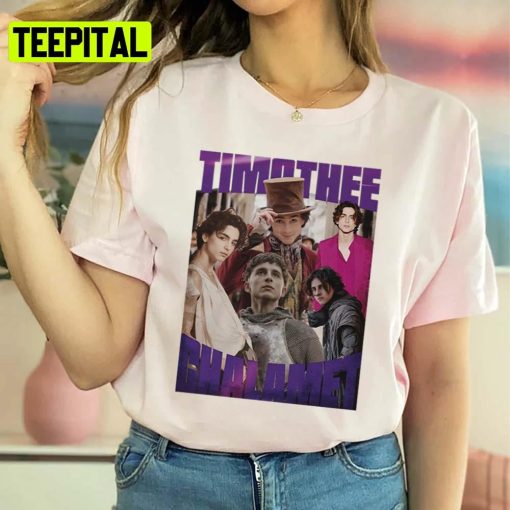 Timothee Chalamet Vintage Art Unisex T-Shirt