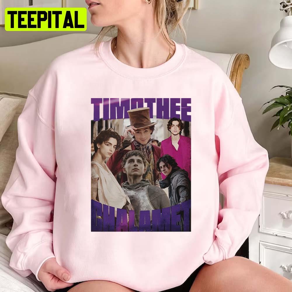 Timothee Chalamet Vintage Art Unisex T-Shirt Timothee Chalamet Vintage Art Unisex T-Shirt