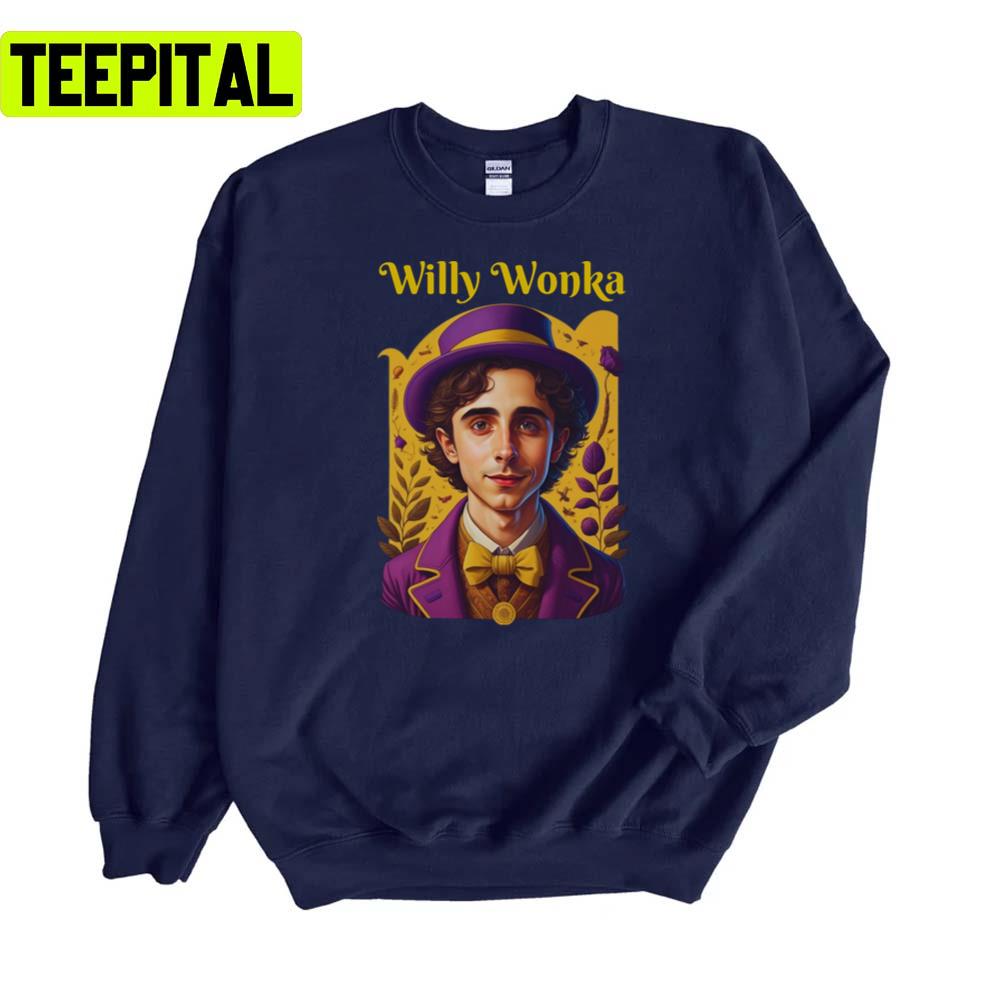 Willy Wonka Timothee Chalamet Unisex T-Shirt Willy Wonka Timothee Chalamet Unisex T-Shirt