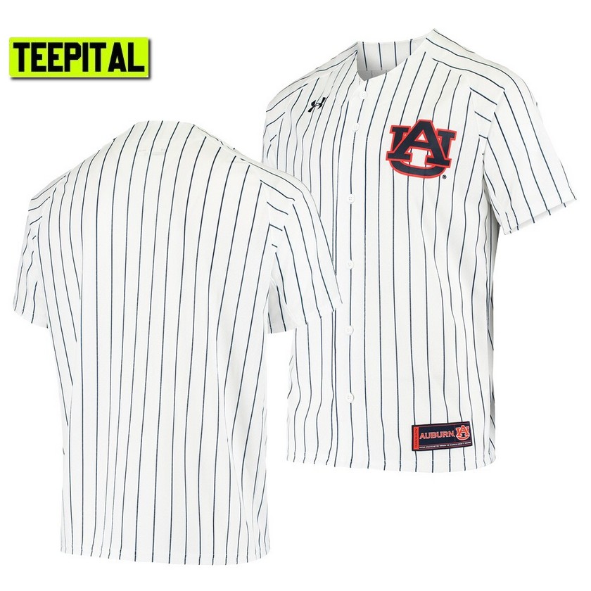 Auburn Tigers College Baseball White Replica Jersey